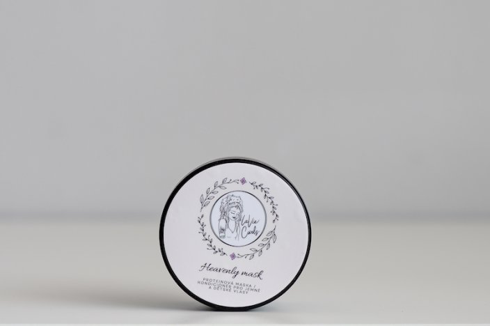 Proteinová maska/kondicioner  pro jemné vlasy a dětské vlasy- Heavenly mask - Objem: 200 ml